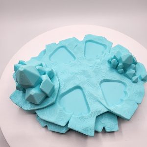 Ice Cavern - Mammoth, Triceratops stand