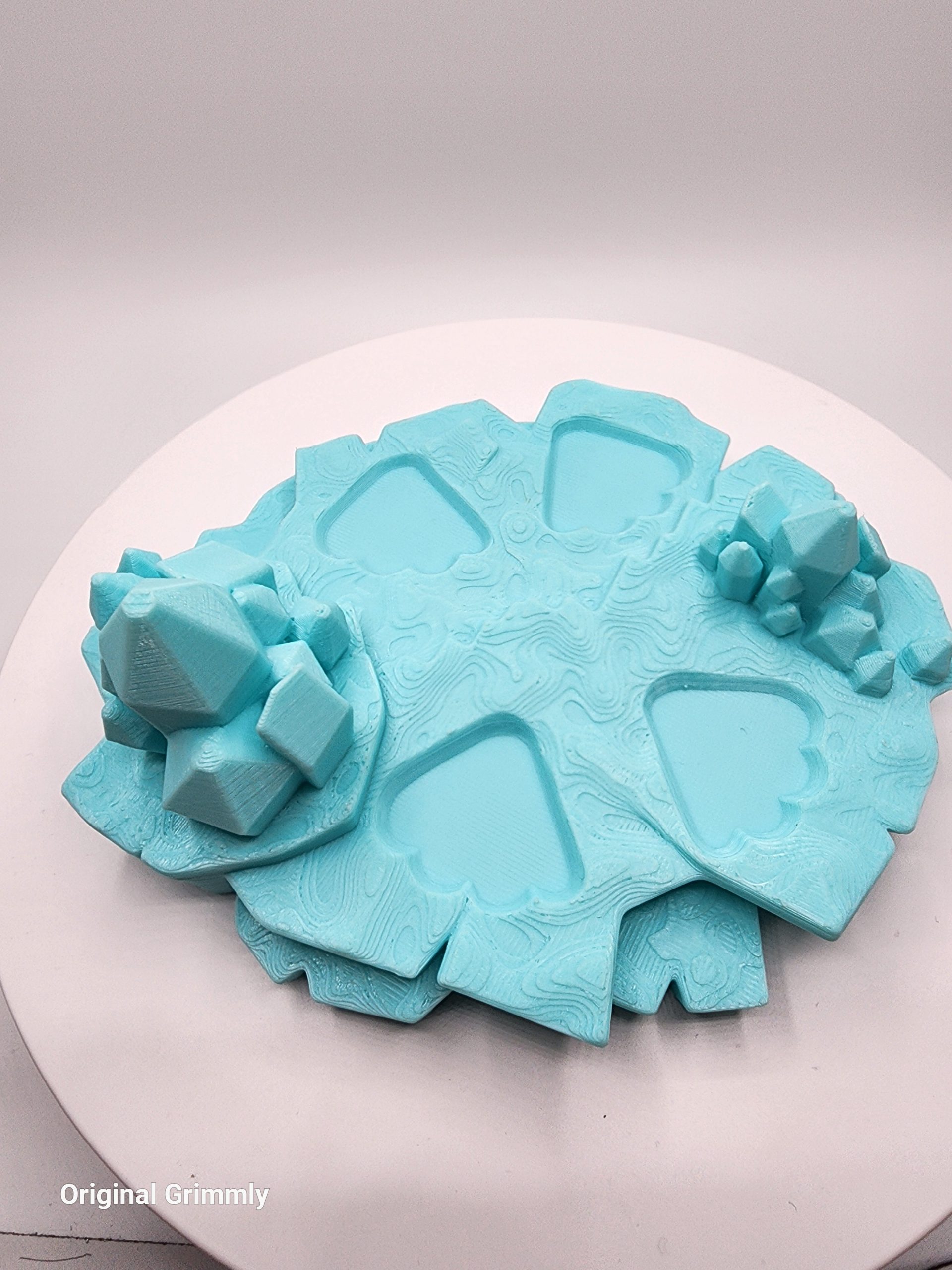 Ice Cavern - Mammoth, Triceratops stand