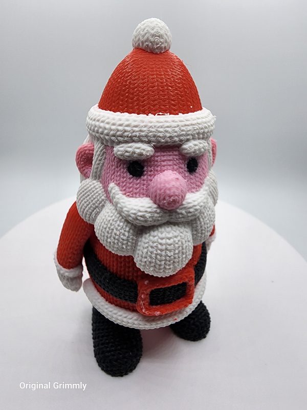 Knitted looking Santa