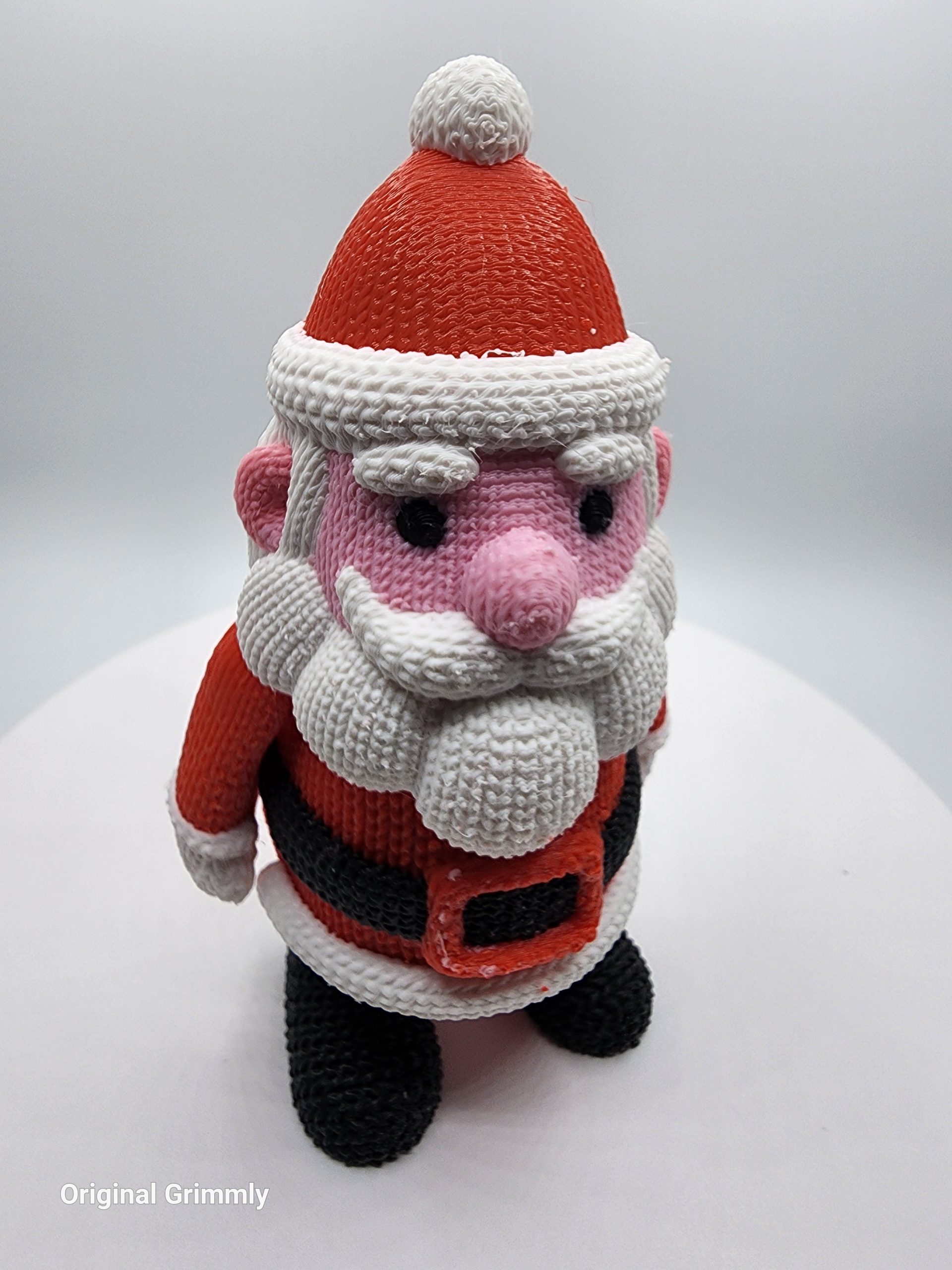 Knitted looking Santa