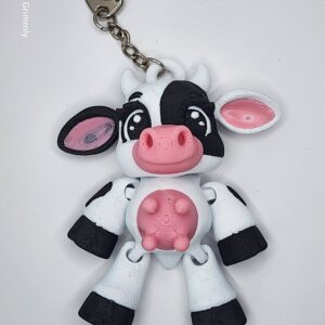 Cute Cow keychain