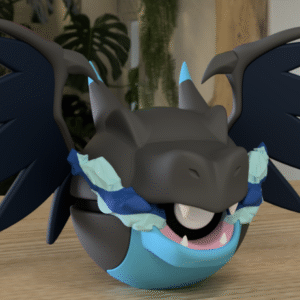 Mega Charizard X #0006 Pokeball