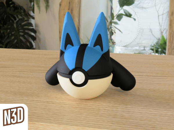 Lucario Pokeball & Clicker