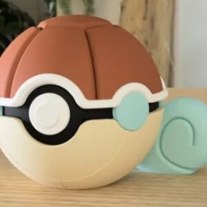 Squirtle #0007 Pokeball and clicker