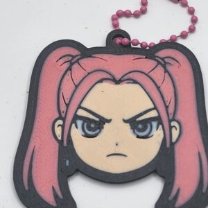 Pink KPOP Demon Hunters charm