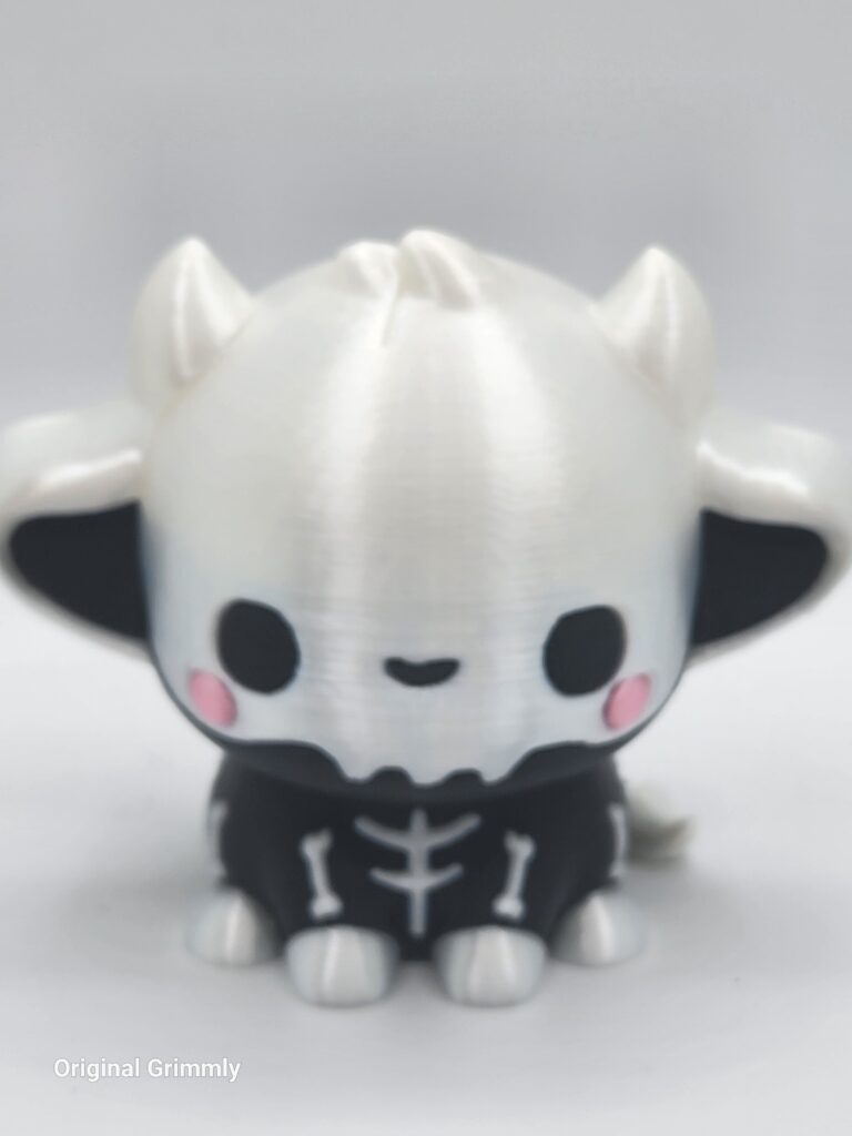 Cute Skeleton Cow