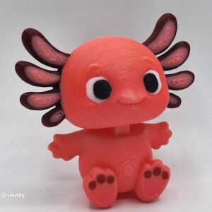 Sitting Axolotl