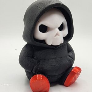 Urban Skull Sitting
