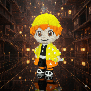 Demon Slayer Zenitsu Knitted
