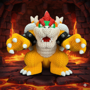 Bowser Knitted