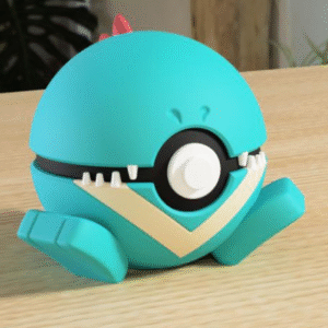 Totodile #0158 Pokeball and clicker