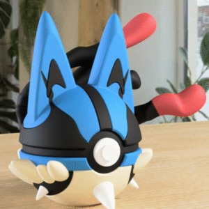 Mega Lucario #0448 Pokeball and clicker