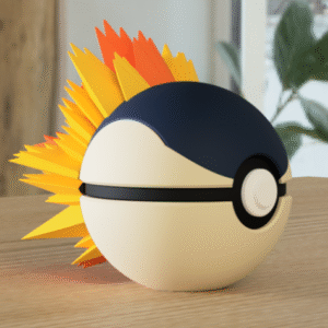 Cyndaquil #0155 Pokeball and clicker