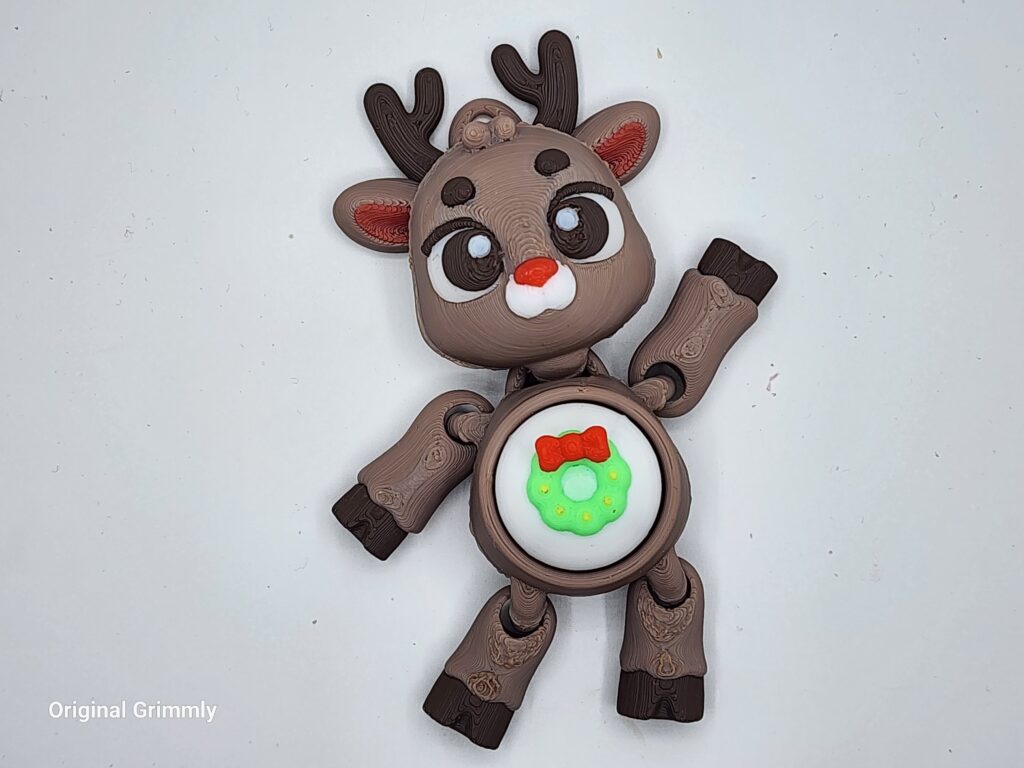 Reindeer Wreath clicker