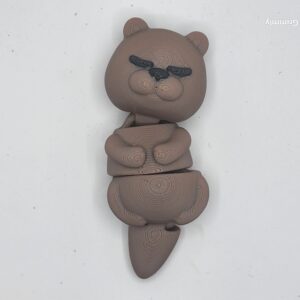 Sleeping Otter mini flexi