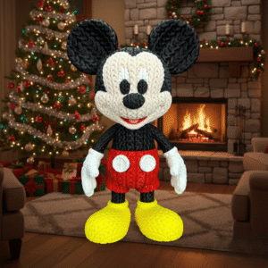 Mickey Mouse Knitted