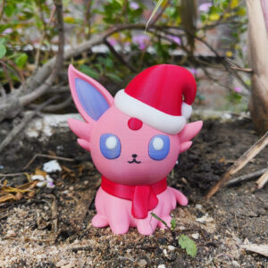 Cute Christmas Espeon