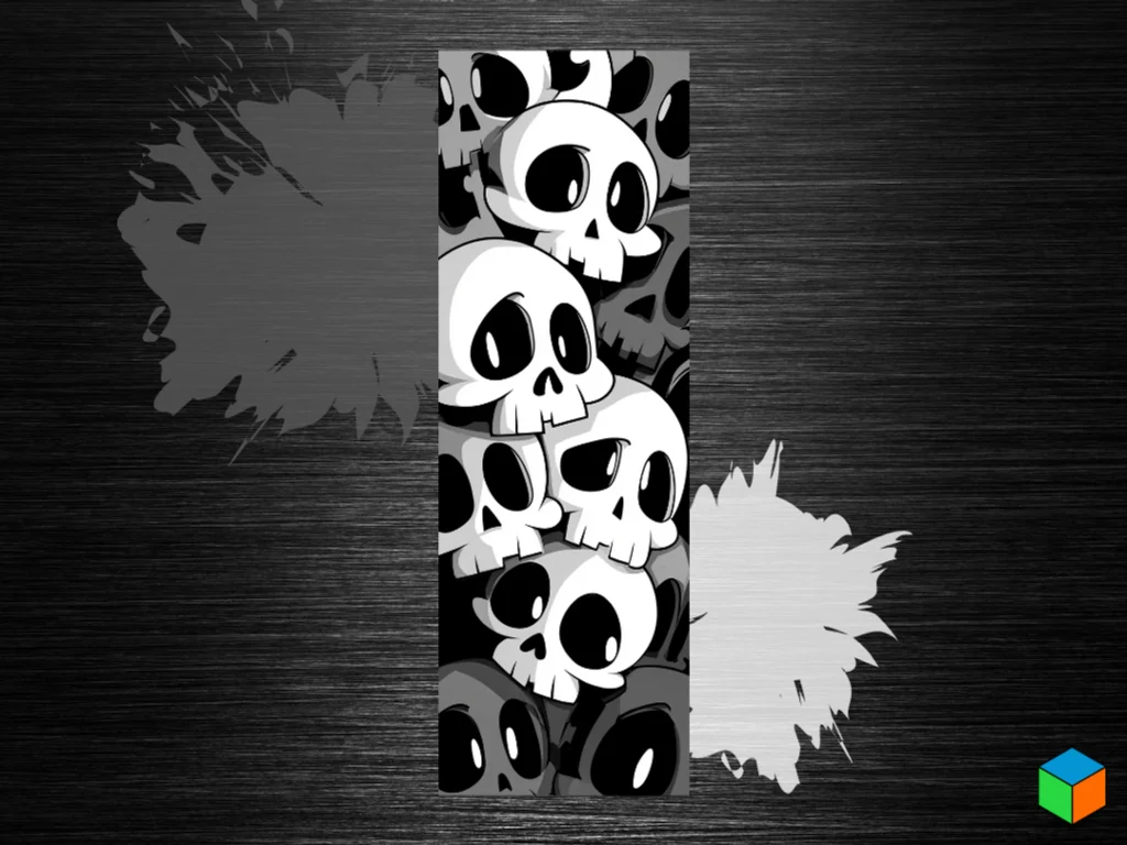 Pile of Skulls bookmark