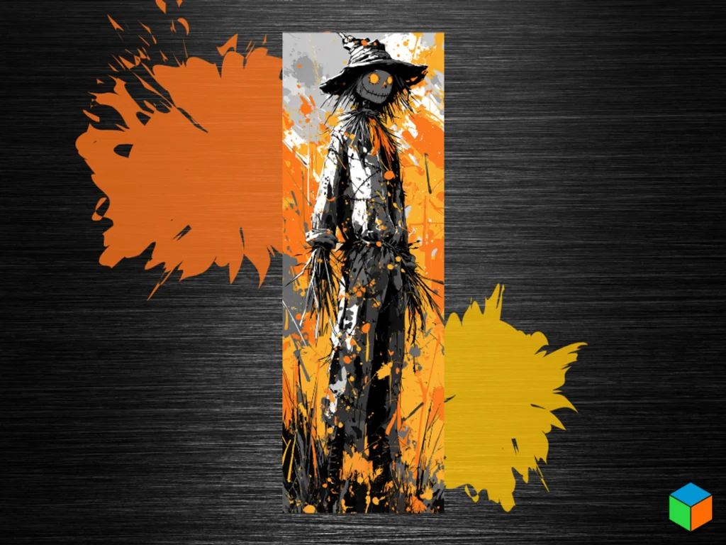 Scarecrow bookmark