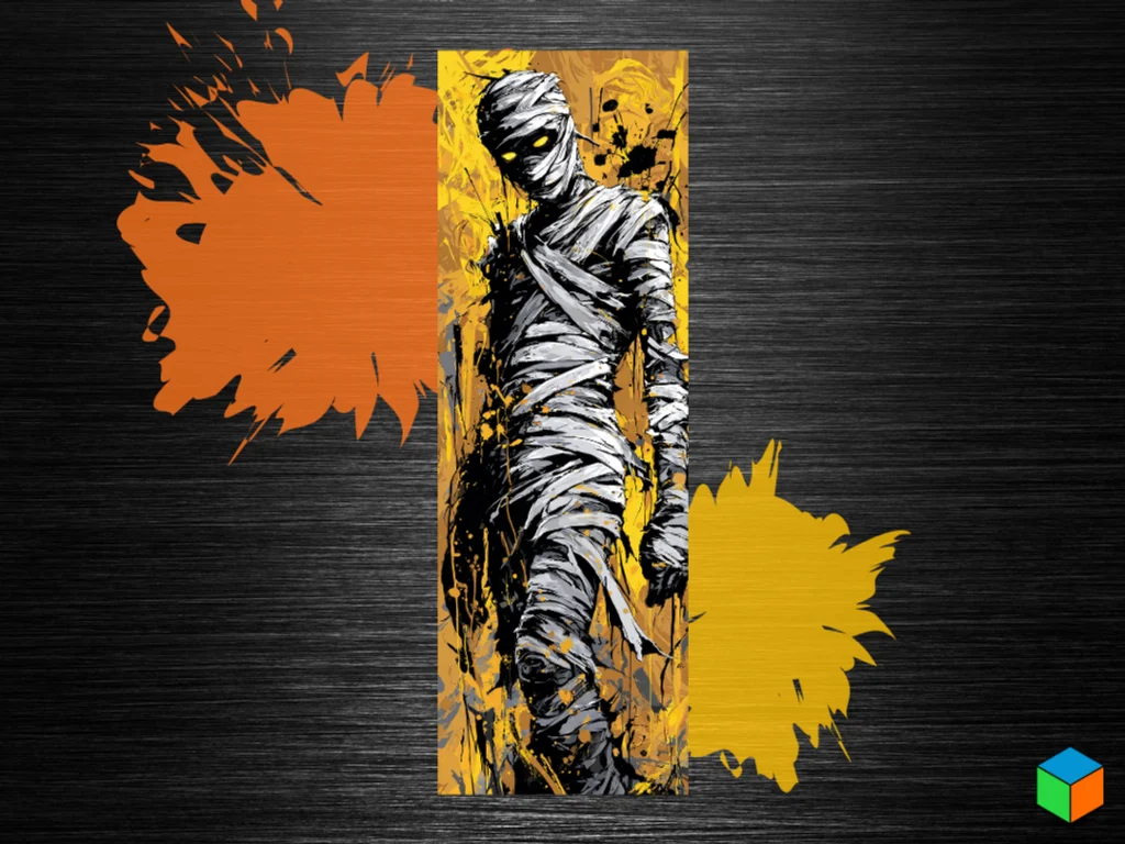 Mummy bookmark