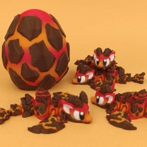 Lava Dragon and Egg