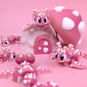 Mushroom Dragon and Egg