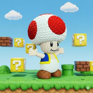 Toad knitted