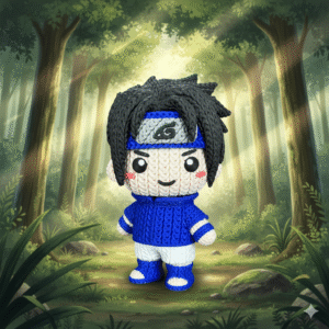 Naruto Sasuki Knitted