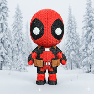 Deadpool Knitted