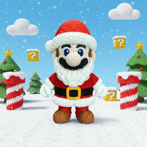 Mario Santa knitted