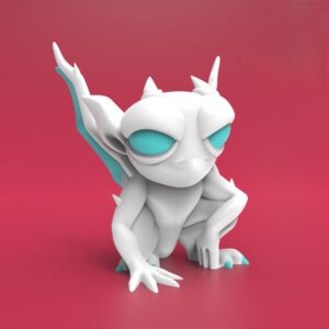 Ice Mephit game piece