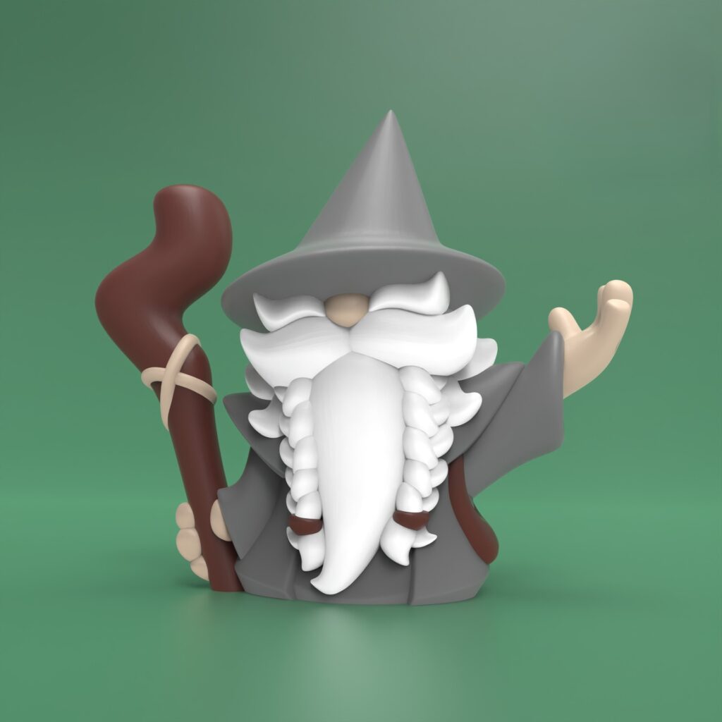 Old Wizard game piece
