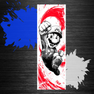 Mario - Retro bookmark