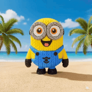 Minion Knitted