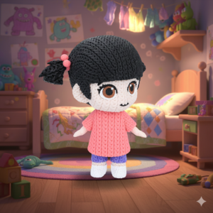 Monsters, Inc. - Boo Knitted