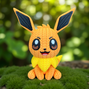 Pokémon - Eevee Knitted