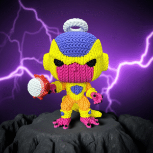 Dragon Ball Z Golden Frieza Knitted