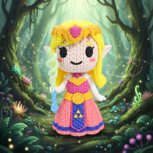 Legend of Zelda - Princess Zelda Knitted