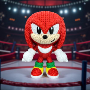 Sonic & Friends - Knuckles Knitted